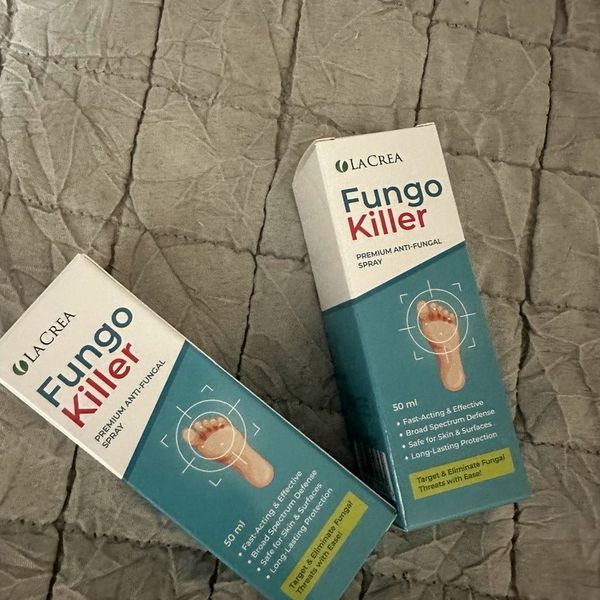 Fungo Killer 50 ml-es szórófejes flakon és doboz, spray felirattal